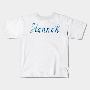 Top 10 best personalised gifts 2022  - Hannah -personalised,personalized name with pattern Kids T-Shirt